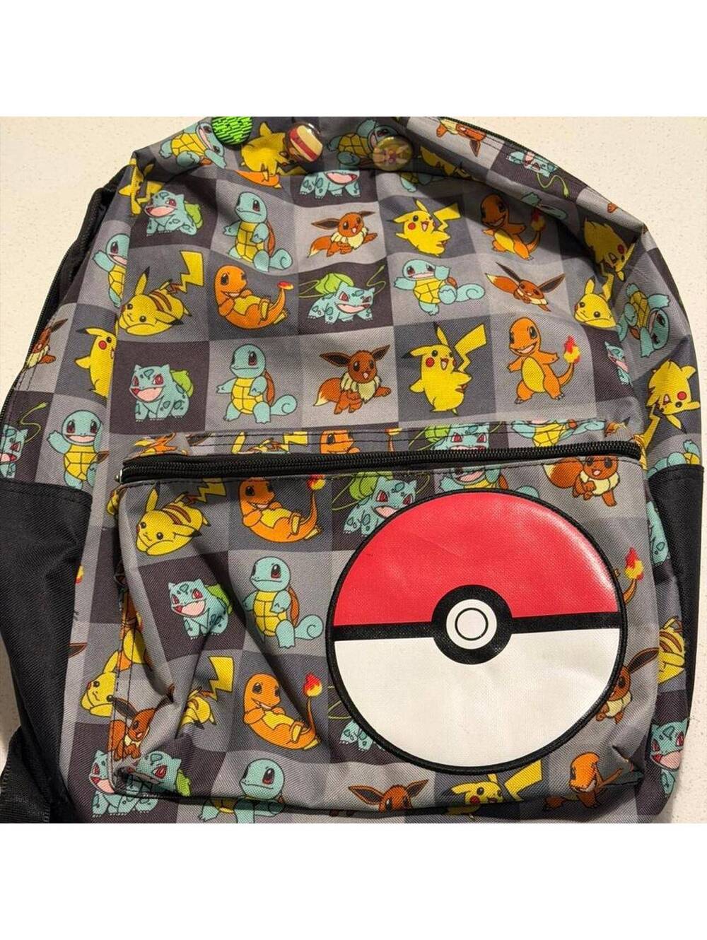 Pokémon Gotta Catch 'Em All Backpack with Character Pins